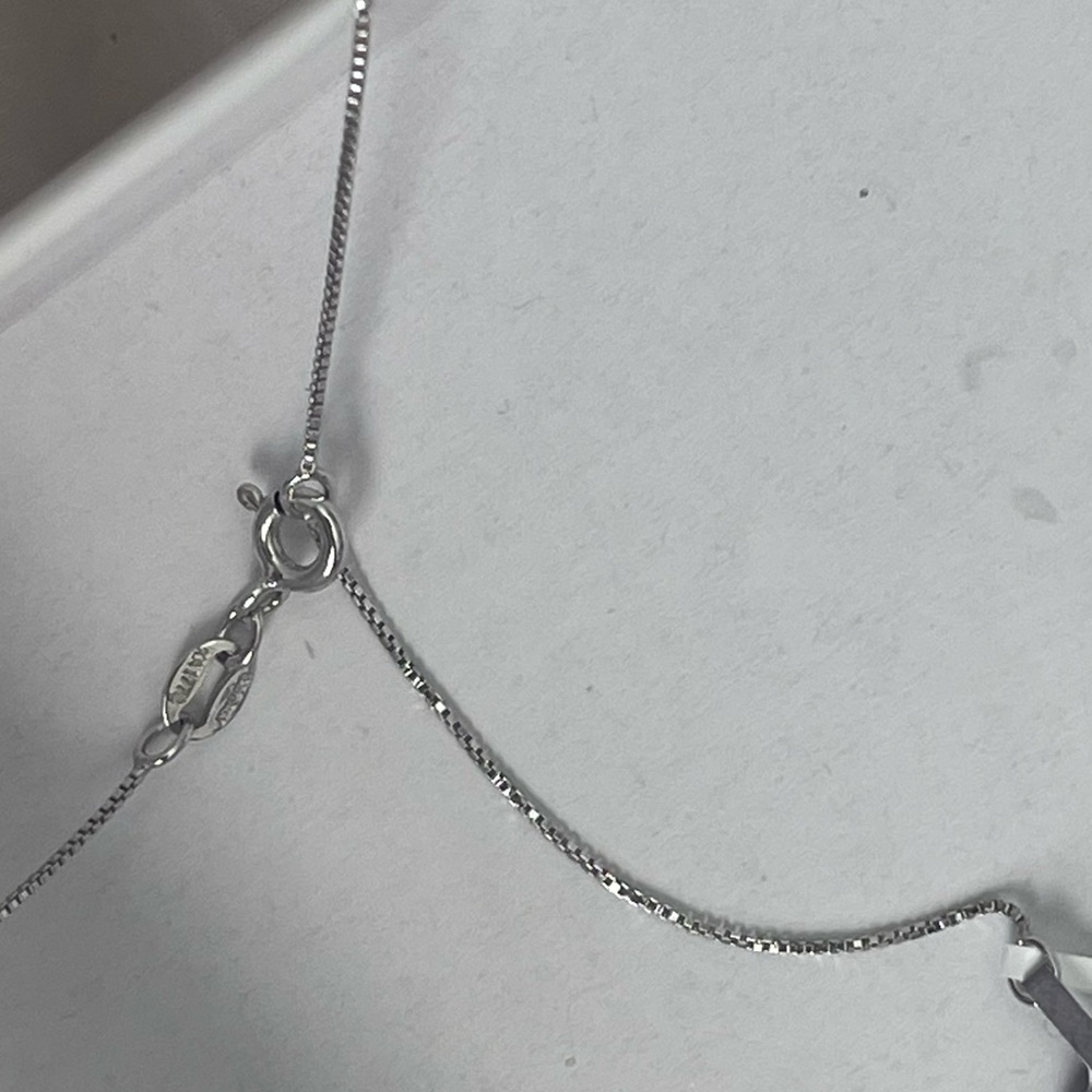 Italian Silver Necklace - Picture 4 of 7